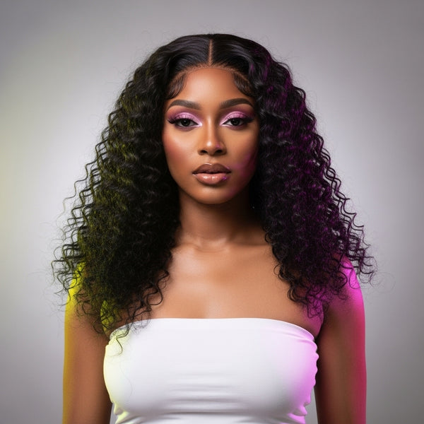 Beach Wave Closure Wig