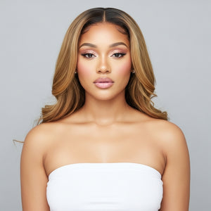 Honey Blonde Seamless Clip-Ins