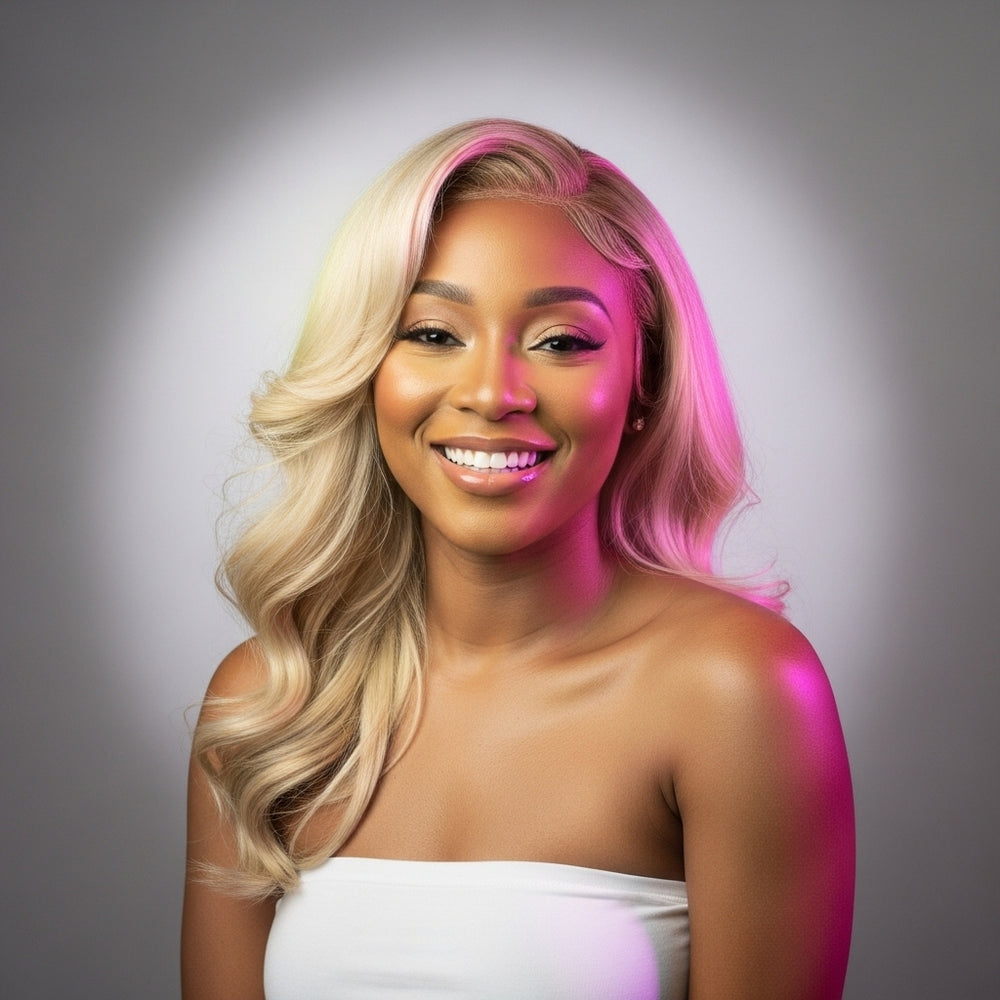 Honey Blonde Body Wave 5x5 HD Closure