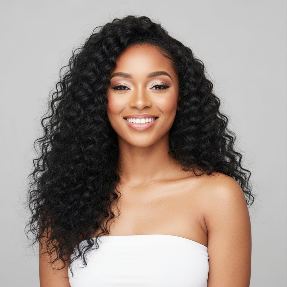 Indian Curly Hair Bundle Deal