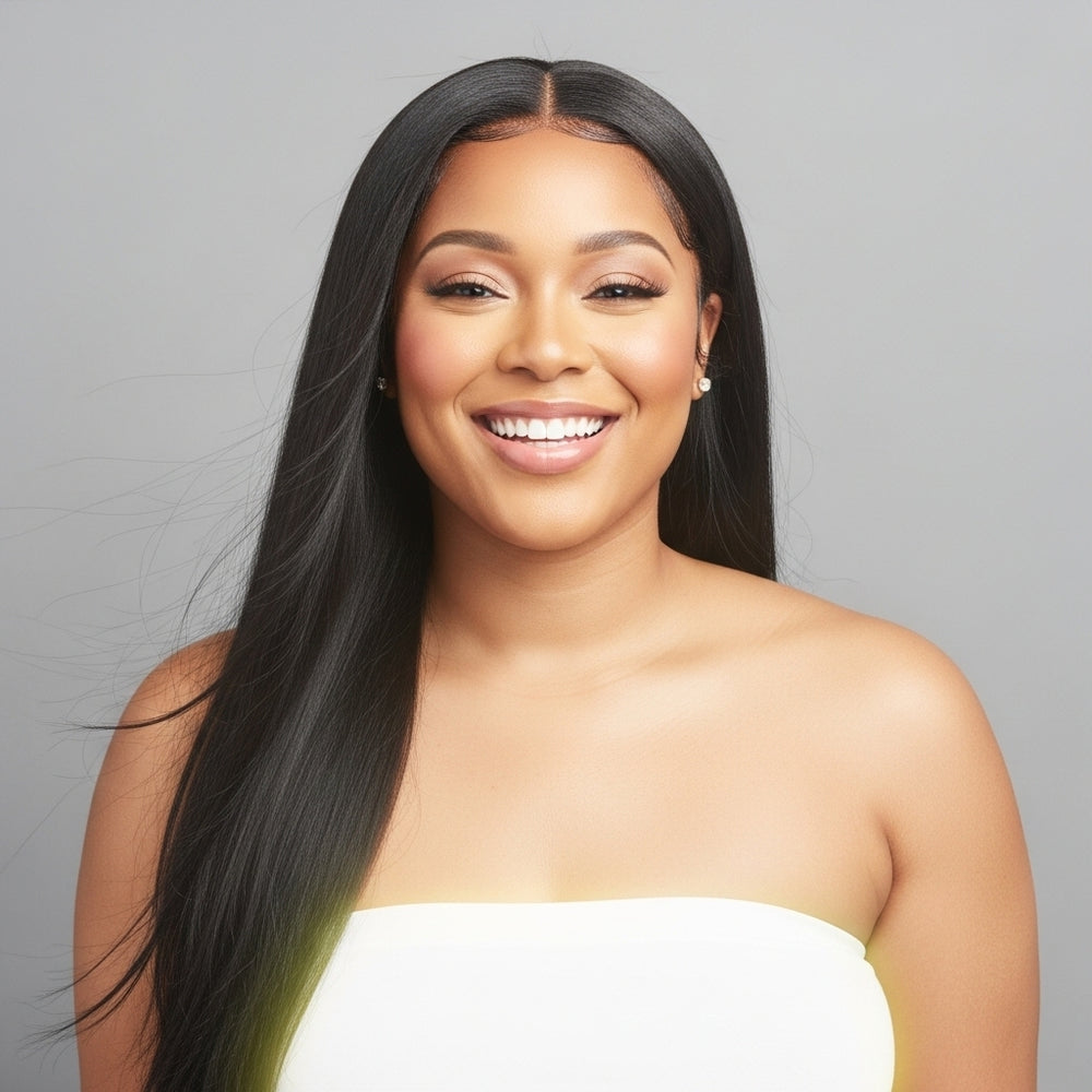 Natural Black Seamless Clip-In