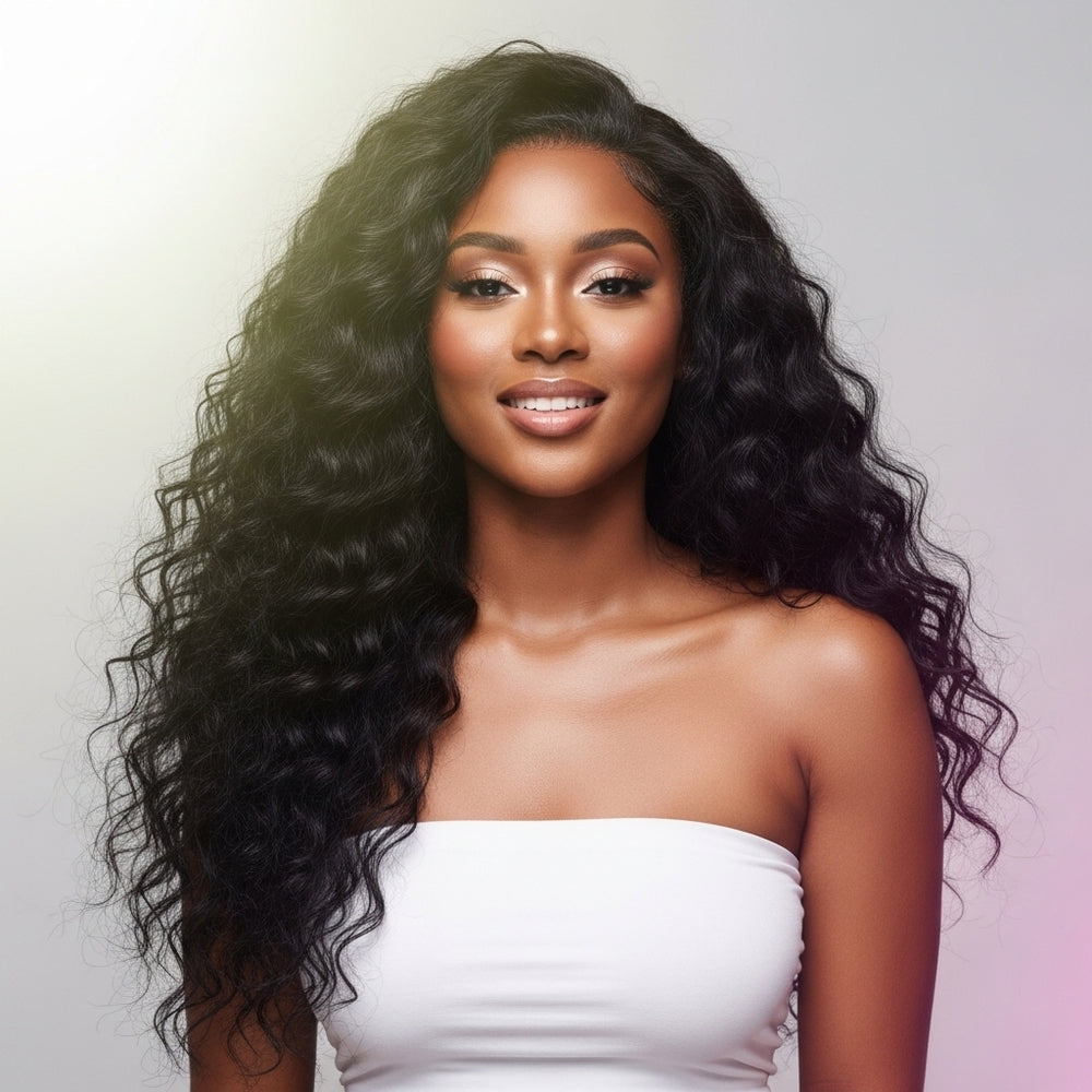 Deep Wave 13x4 Transparent Lace Front Wig
